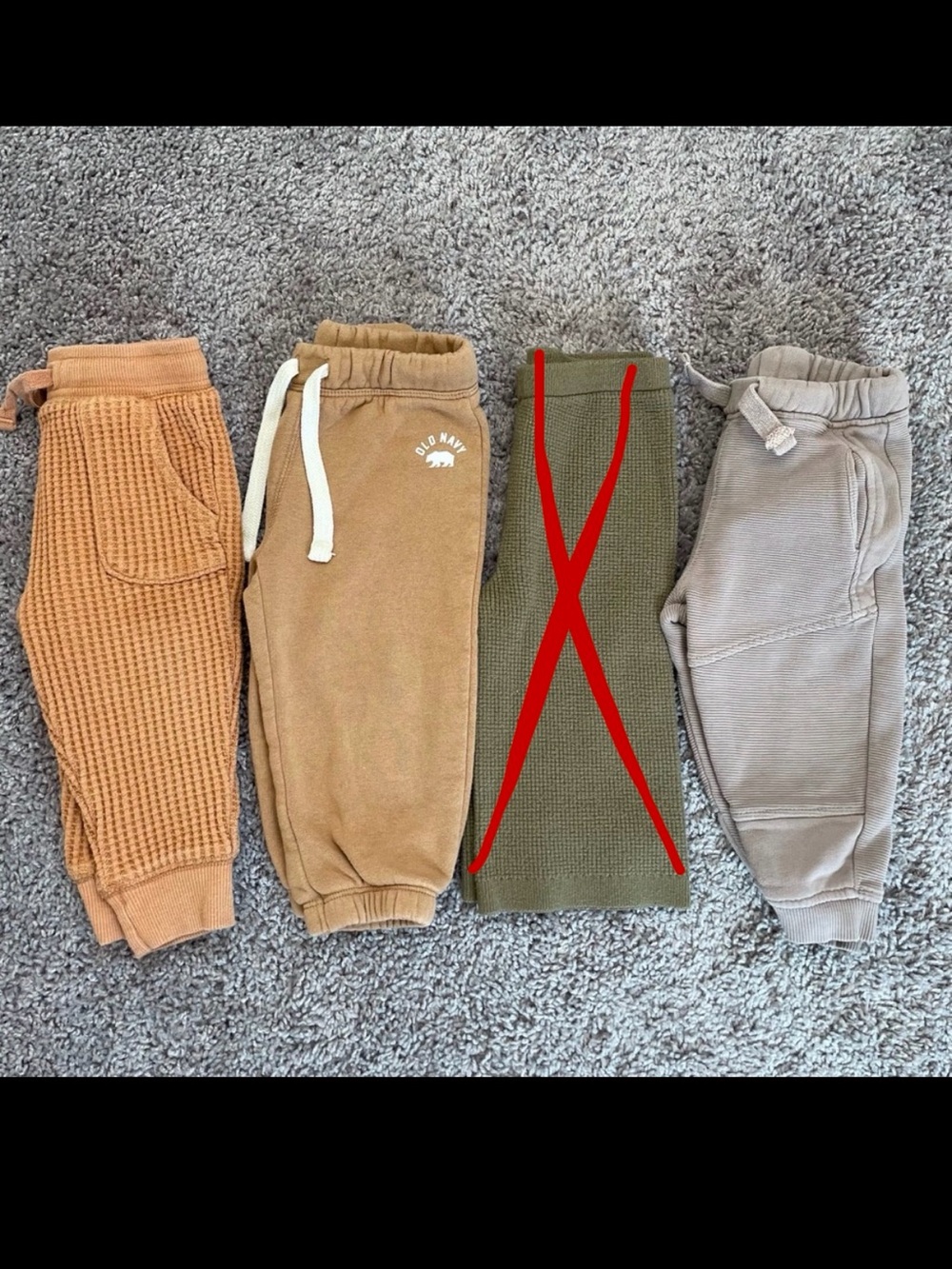 Baby/Toddler Sweats Bundle 3 Pairs